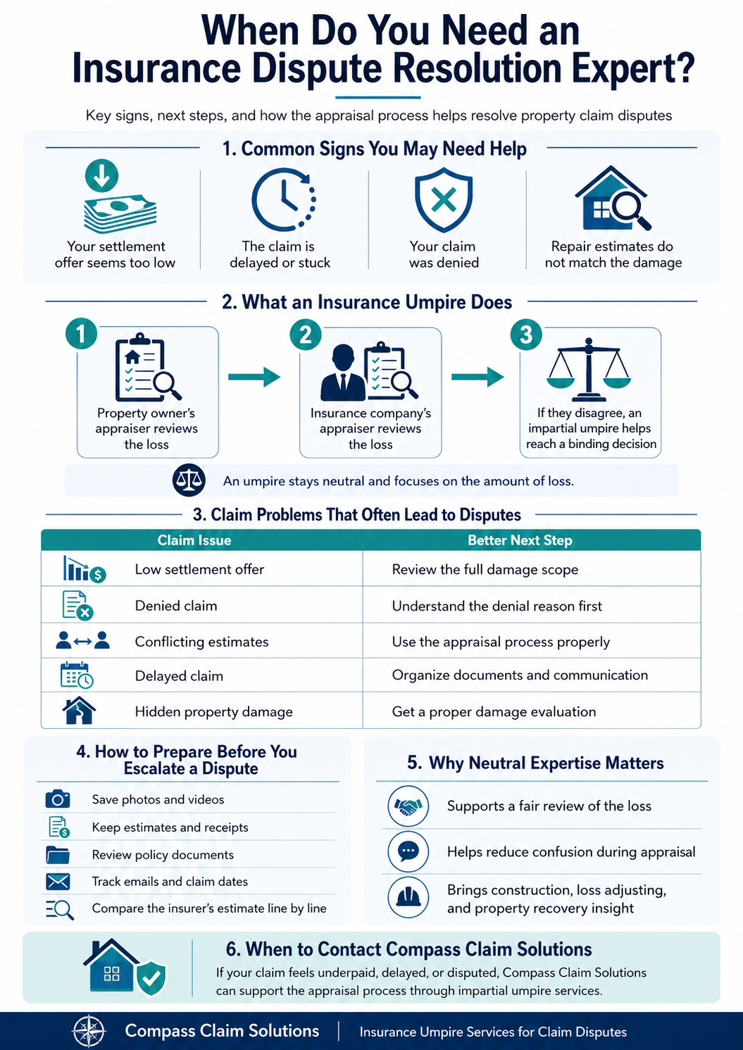 Insurance dispute resolution expert